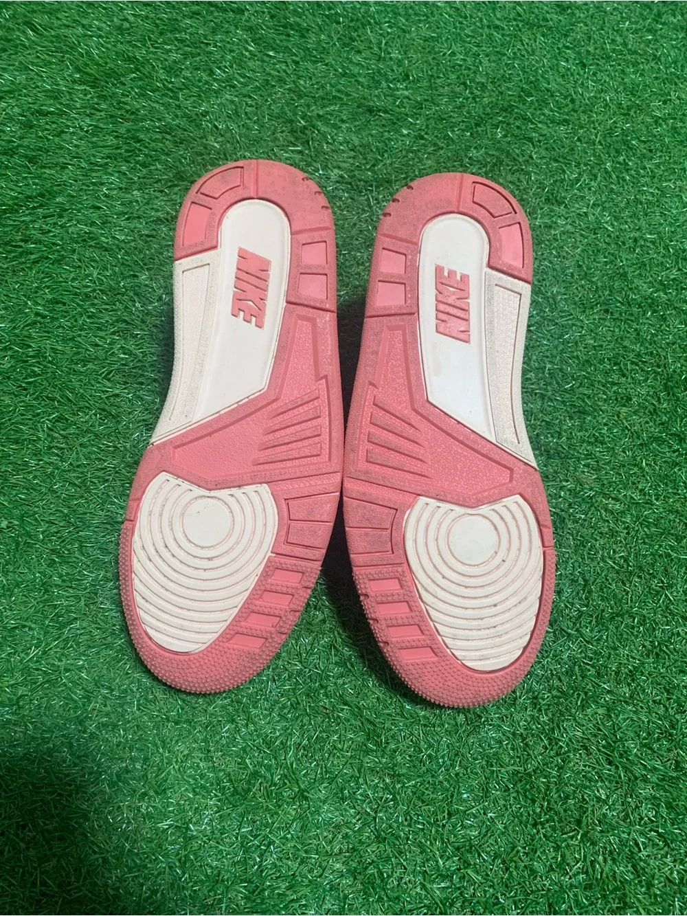 Jordan Low-Top Sneakers in Light Pink and Pink